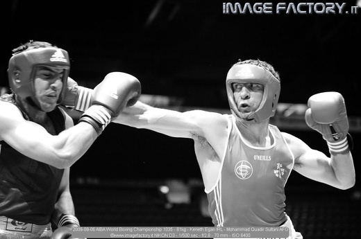 2009-09-06 AIBA World Boxing Championship 1035 - 81kg - Keneth Egan IRL - Mohammad Quadir Sultani AFG